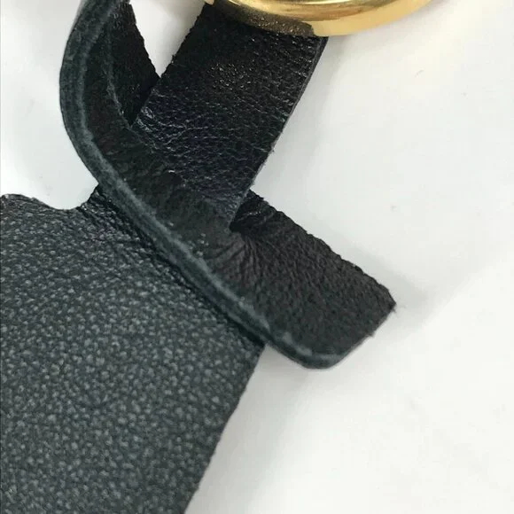 SAINT LAURENT PARIS 635662 logo airpods case key holder Earphone case Black - Picture 9 of 14